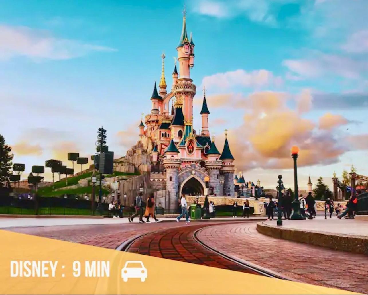 Studio 2 Adultes 2 Enfants Parcs Disneyland Paris Montévrain Exteriér fotografie