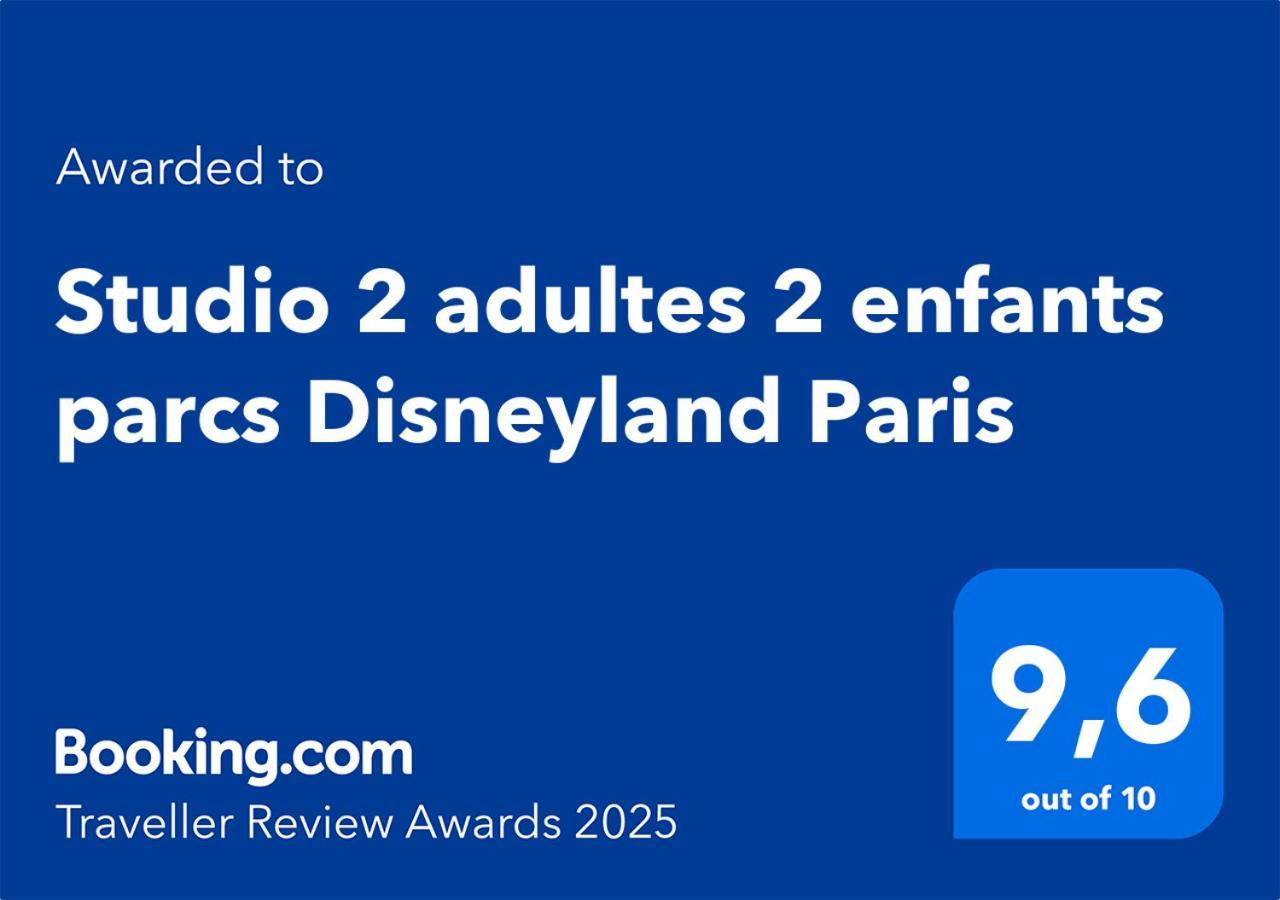 Studio 2 Adultes 2 Enfants Parcs Disneyland Paris Montévrain Exteriér fotografie